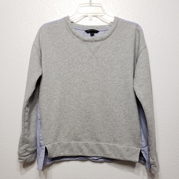 Banana Republic Tops - 5/$15 Banana Republic Gray & Blue Sweatshirt